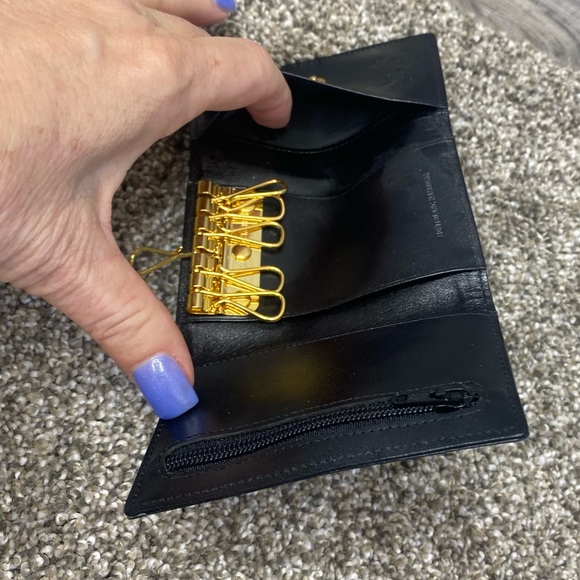 Montblanc Men's Meisterstück Leather Compact Trifold Key Card Coin Wallet NWOT - Picture 11 of 14